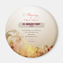 Anpassat namn och årsnummer, 60-årsdag Religiösa Magnet