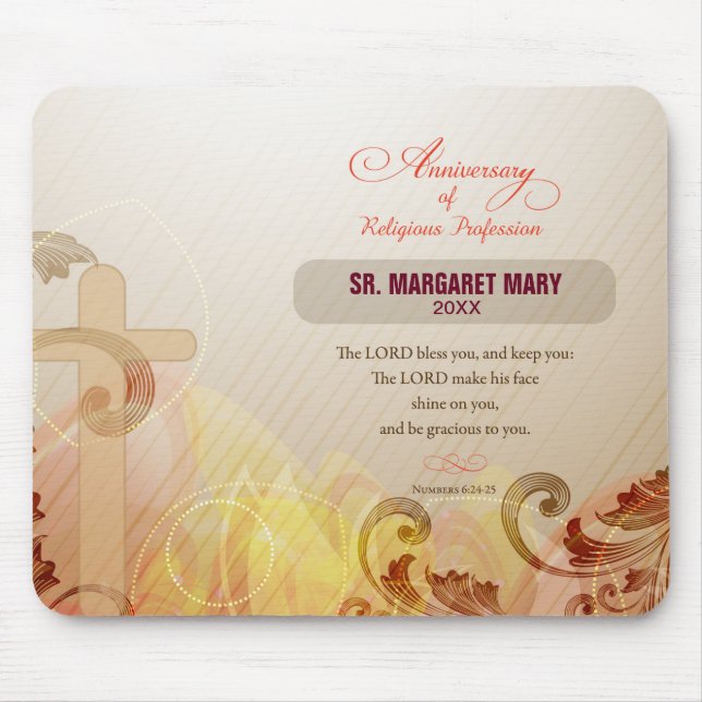 Anpassat namn och årsnummer, 60-årsdag Religiösa Musmatta (Framsidan)