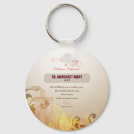 Anpassat namn och årsnummer, 60-årsdag Religiösa Nyckelring