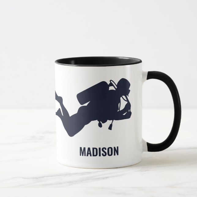 Anpassat namn och Dyka Mugg (Höger)