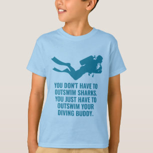Anpassat namn och Dyka T Shirt