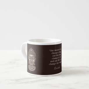 Anpassat namn och egen text - buddoffert espressomugg