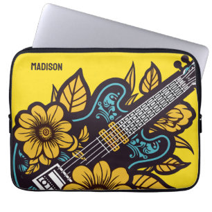 Anpassat namn och Färg Ukulele Laptop Fodral