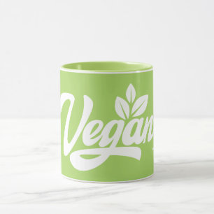 Anpassat namn och Färg Vegan Mugg