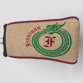 Anpassat namn och monogram Celtic Stil Ouroboros