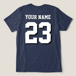 Anpassat namn och nummer Jersey-sport T Shirt