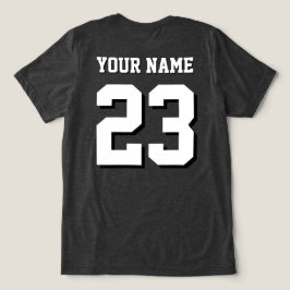 Anpassat namn och nummer Jersey-sport T Shirt