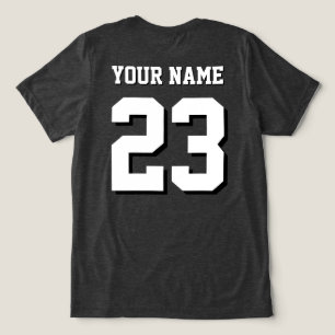 Anpassat namn och nummer Jersey-sport T Shirt