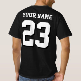 Anpassat namn och nummer Jersey-sport T Shirt