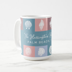 Anpassat namn och placeringssektioner i Mönster Kaffemugg
