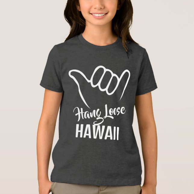 Anpassat namn och plats, Shaka T Shirt (Framsida)