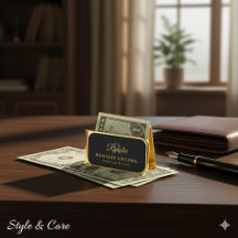 Anpassat namn och rubrik med Monogram -