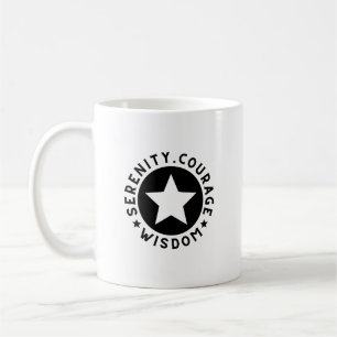 Anpassat namn och soberdatumsäkerhetskvot kaffemugg