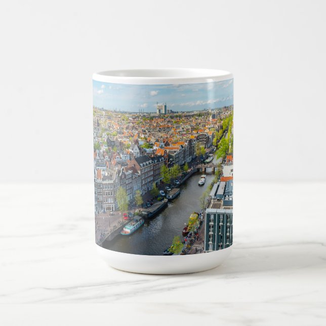 Anpassat namn och text Amsterdam Kaffemugg (Center)
