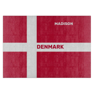 Anpassat namn och text, Danmark, Flagga