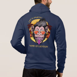 Anpassat namn och text för Beach Monkey T Shirt