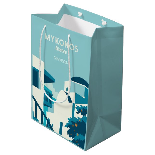 Anpassat namn och text, Grekland (Baksidan Vinklad)