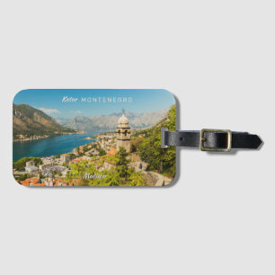 Anpassat namn och text Montenegro Bagagebricka