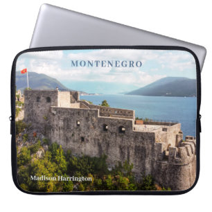 Anpassat namn och text Montenegro Laptop Fodral