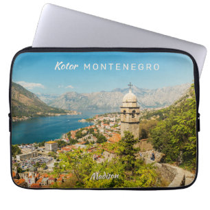 Anpassat namn och text Montenegro Laptop Fodral