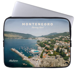 Anpassat namn och text Montenegro Laptop Fodral