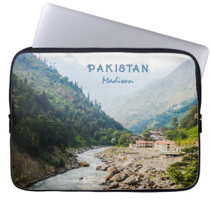 Anpassat namn och text, Pakistan Laptop Fodral