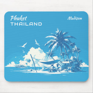Anpassat namn och text Phuket Thailand Musmatta