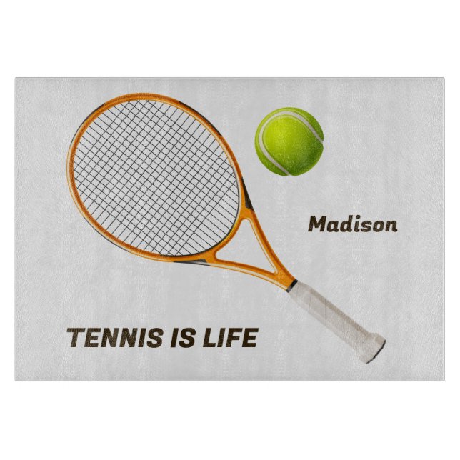 Anpassat namn och texttennis (Framsidan)