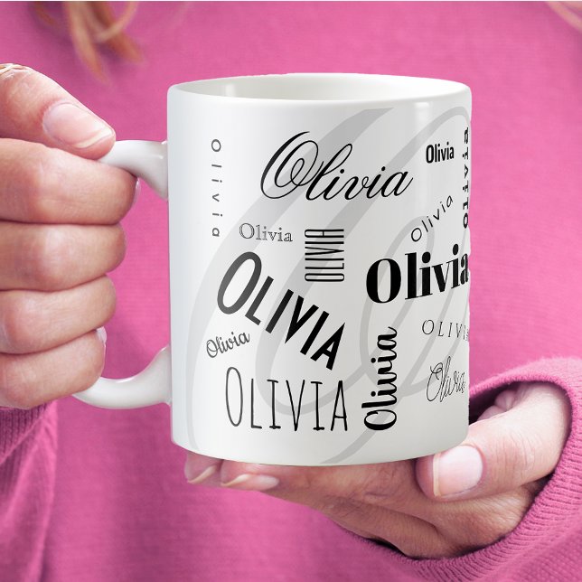 Anpassat namn Olivia Mugg (Skapare uppladdad)