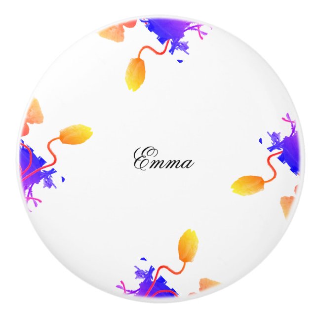 Anpassat namn på Blommigten Dumpningsblommor - vat Knopp (Framsidan)