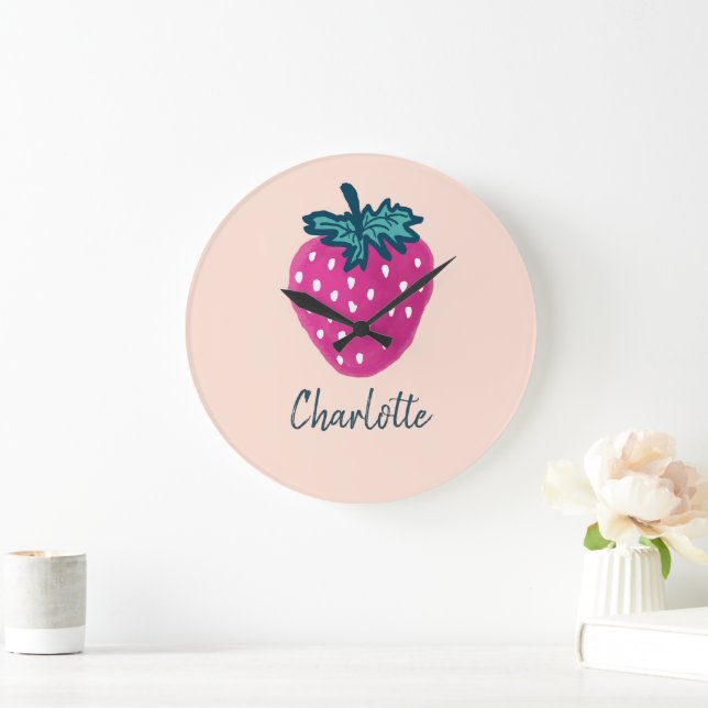 Anpassat namn på frukt i potatis stor klocka (Hem)