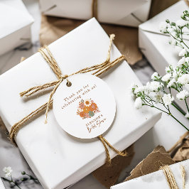 Anpassat namn på Möhippan för enkel Boho Retro-Blo Gåvor Etiketter