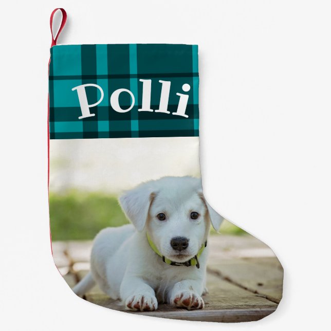 Anpassat namn på Personligens julklappar Liten Julstrumpa (Framsidan)