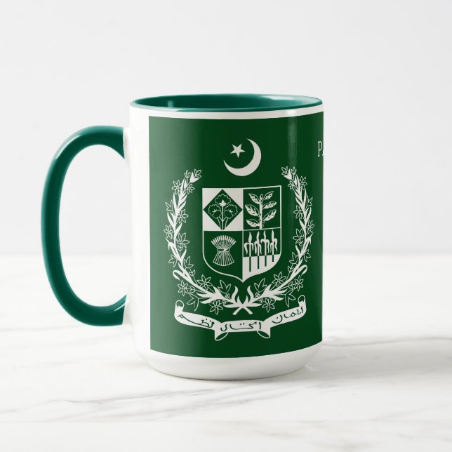 Anpassat namn Pakistan Mugg (Vänster)