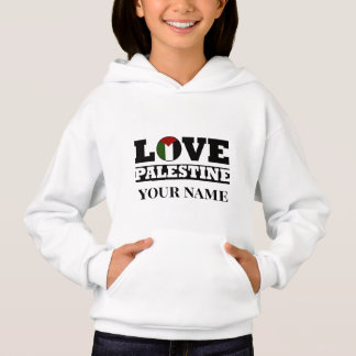 Anpassat Namn Palestinsk Pojke Skateboard Barn Trö T Shirt