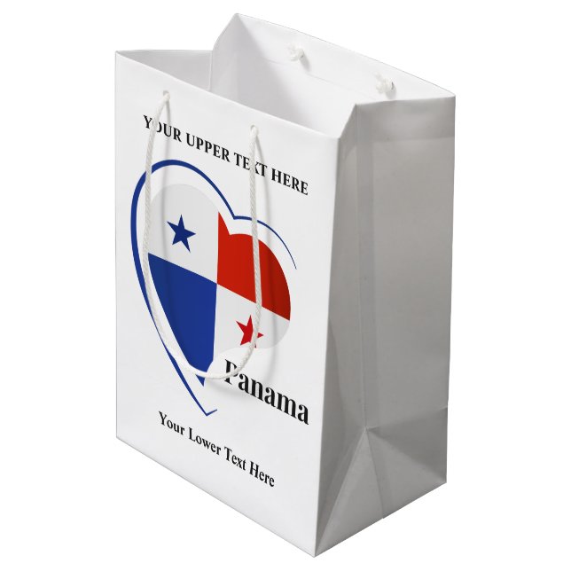 Anpassat namn Panama Kärlek (Baksidan Vinklad)