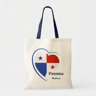 Anpassat namn Panama Kärlek Tygkasse