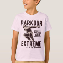 Anpassat namn PARKOUR-skjortor & jacka T Shirt