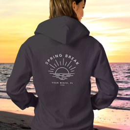 Anpassat namn Påsklov Sommar Girlkompis Resa T Shirt