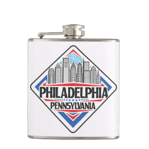 Anpassat namn Philadelphia Pennsylvania Fickplunta