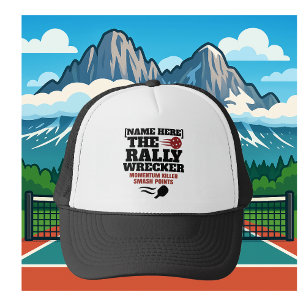 Anpassat Namn Pickleball Rally Wrecker Keps