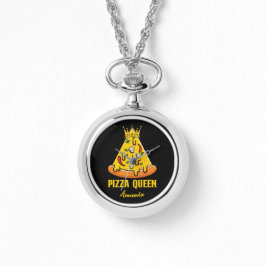 Anpassat namn Pizza Queen Armbandsur