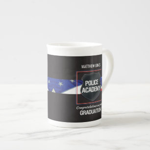 Anpassat namn, polisakademin Studenten Benporslin Mugg