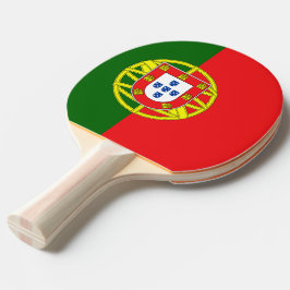 Anpassat namn Portugals Flagga Pingisracket