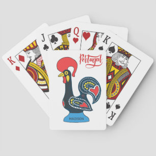 Anpassat namn Portugals Tupp Casinokort