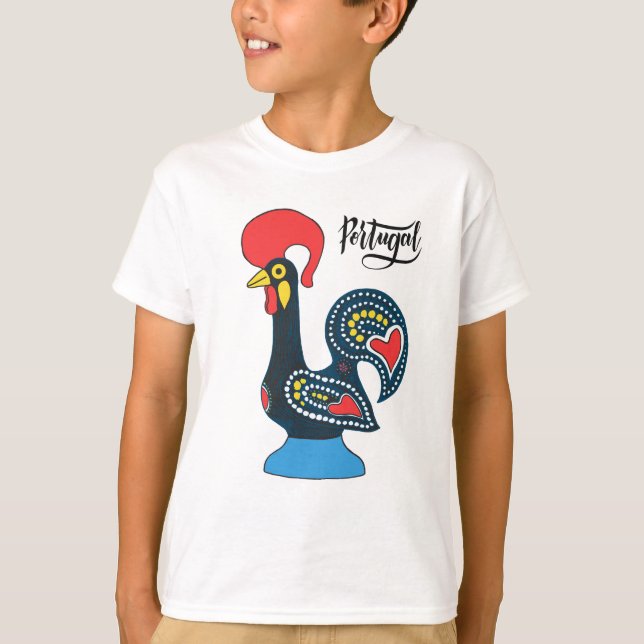 Anpassat namn Portugals Tupp T Shirt (Framsida)