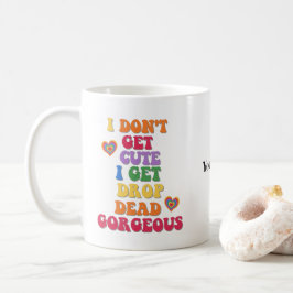 Anpassat namn - praktiskt färgat LGBTQ-Pride Kaffe Kaffemugg