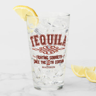 Anpassat namn - praktiskt TEQUILA-glas Glaskopp