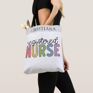 Anpassat namn Registrerat Nurse RN Nurse Studenten Tygkasse