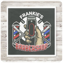 Anpassat namn Retro Barber Shop Pole Barbershop